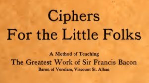 Ciphers for the Little Folks